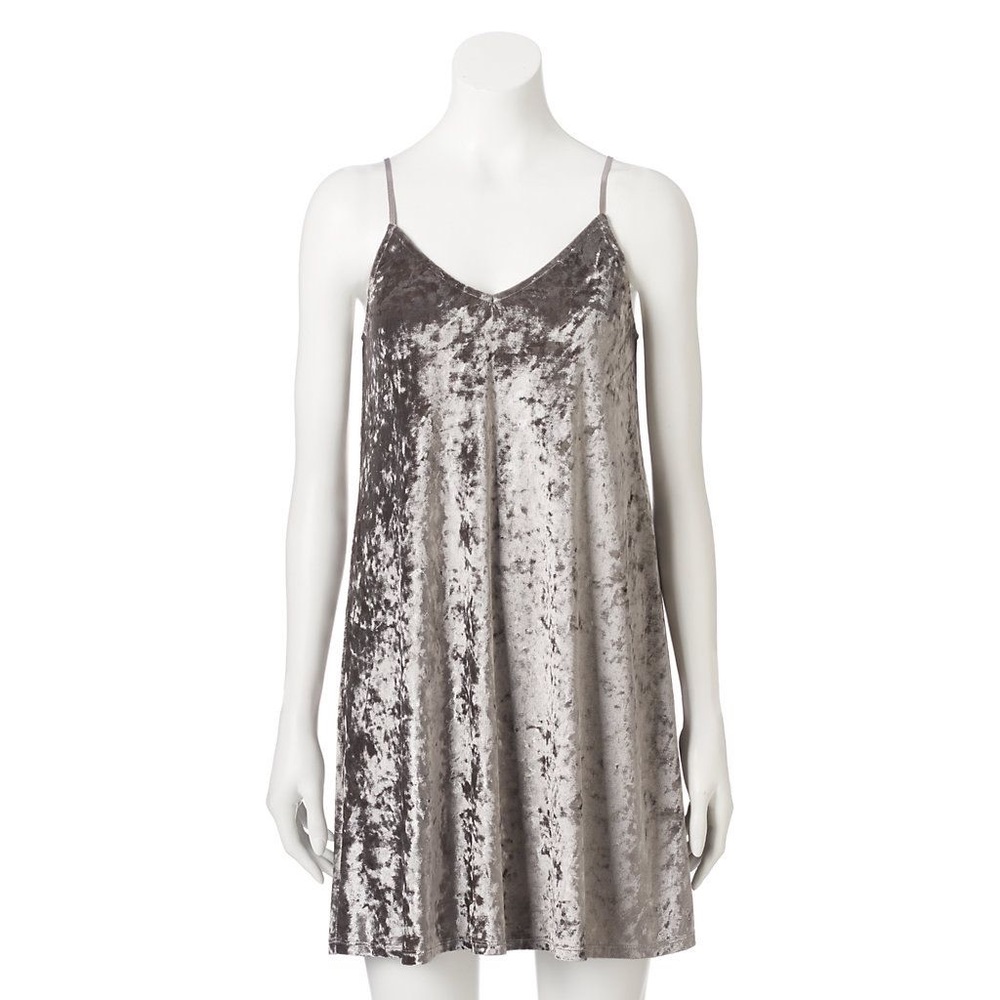 Velvet Slip Dress